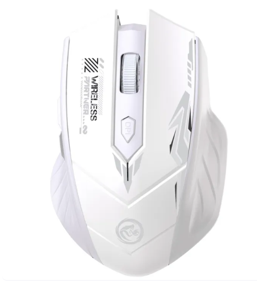 15 Wireless mouse Gaming mouse Silent Click - White